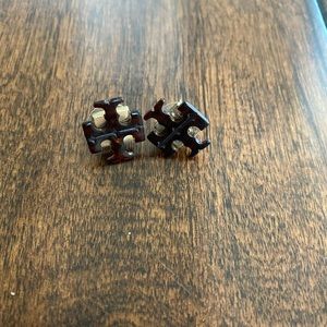Tory Burch Tortoise stud earrings